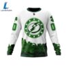 Tampa Bay Lightning Happy St.Patrick Days Jersey Long Sleeved Sweatshirt 5 Tampa Bay Lightning Happy St.Patrick Days Jersey Long Sleeved Sweatshirt