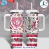 Alabama Crimson Tide Peace & Love Stanley Tumbler Cup 6 Alabama Crimson Tide Peace & Love Stanley Tumbler Cup