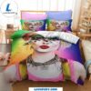 Birds of Prey Harley Quinn Cosplay Bedding Quilt Cover 1 2 Birds of Prey Harley Quinn Cosplay Bedding Quilt Cover 1