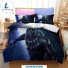 Black Panther Cosplay Bedding Set Quilt Cover 1 3 Black Panther Cosplay Bedding Set Quilt Cover 1