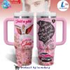 Elvis Presley Pink Flower Stanley Tumbler Cup
