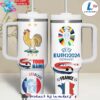 France Euro 2025 Custom Name Stanley Tumbler Cup