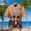 GTA Grand Theft Auto Disney Goofy Mickey Donald - Hawaiian Shirt