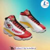 Kansas City Chiefs Air Jordan 13 Sneakers 2 Kansas City Chiefs Air Jordan 13 Sneakers