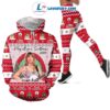 Merry Swiftmas Snow Christmas Hoodie Leggings Set