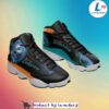 Miami Dolphins Teal And Black Background Air Jordan 13 Sneaker