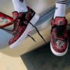 NFL Atlanta Falcons Air Low-Top Sneakers Shoes V2 2 NFL Atlanta Falcons Air Low-Top Sneakers Shoes V2