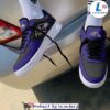 NFL Baltimore Ravens Air Froce 1 Sneakers Shoes V4