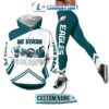 Philadelphia Eagles Go Birds Tis The Season Fall Pumpkin Personalized Hoodie Leggings Set
