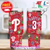 Phillies Harper 3 Custom Design Stanley Tumbler 40z