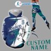 Seattle Mariners Personalized Hoodie Leggings Set