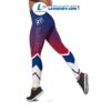 Texas Rangers Straight Up TX Personalized Hoodie Leggings Set
