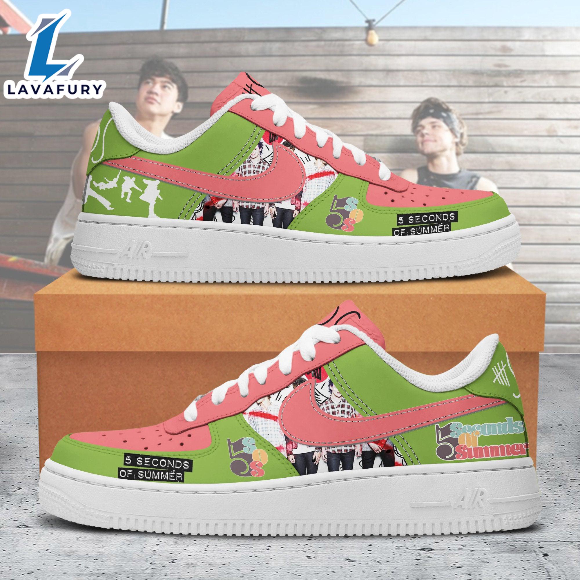 5 Seconds of Summer Air Low-Top Sneakers Shoes For Men And Women 5 Seconds of Summer Air Low-Top Sneakers Shoes For Men And Women