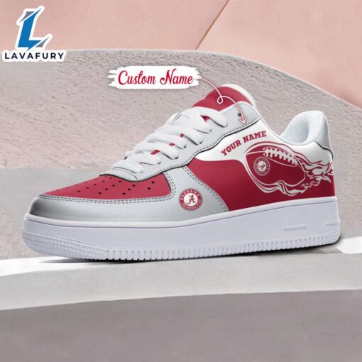 Alabama Crimson Tide NCAA Air Force 1 Shoes For Men And Women V