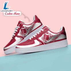 Alabama Crimson Tide NCAA Air Force 1 Shoes For Men And Women V3