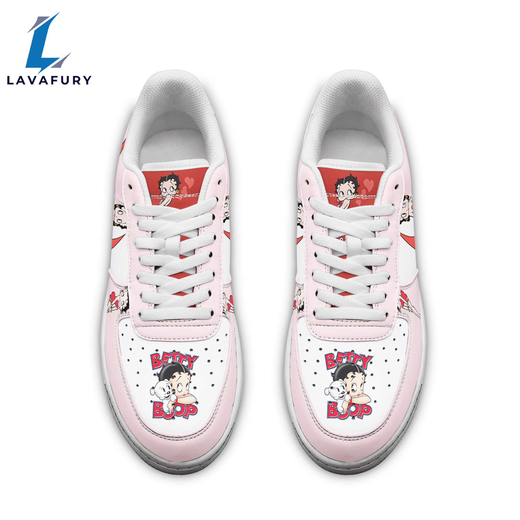 Betty Boop Air Low-Top Sneakers Shoes For Men And Women Betty Boop Air Low-Top Sneakers Shoes For Men And Women