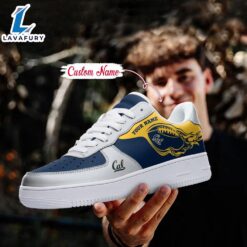 California Golden Bears NCAA Air Force 1 Shoes For Men And Women