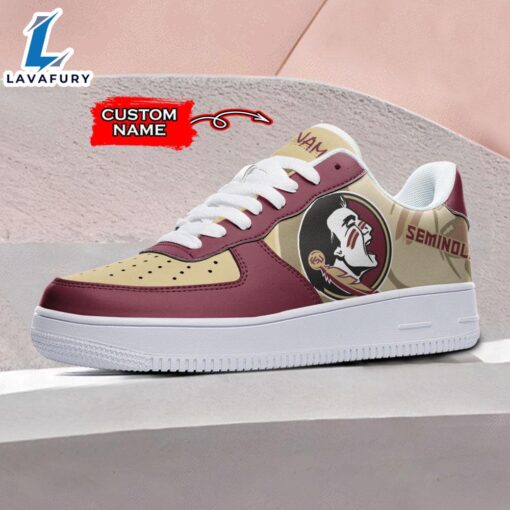 Florida State Seminoles NCAA Air Force 1 Shoes For Men And Women V3
