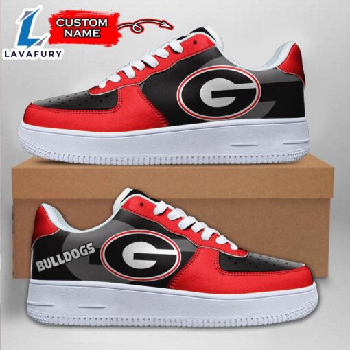 Georgia Bulldogs NCAA Air Force 1 Shoes For Men And Women V4