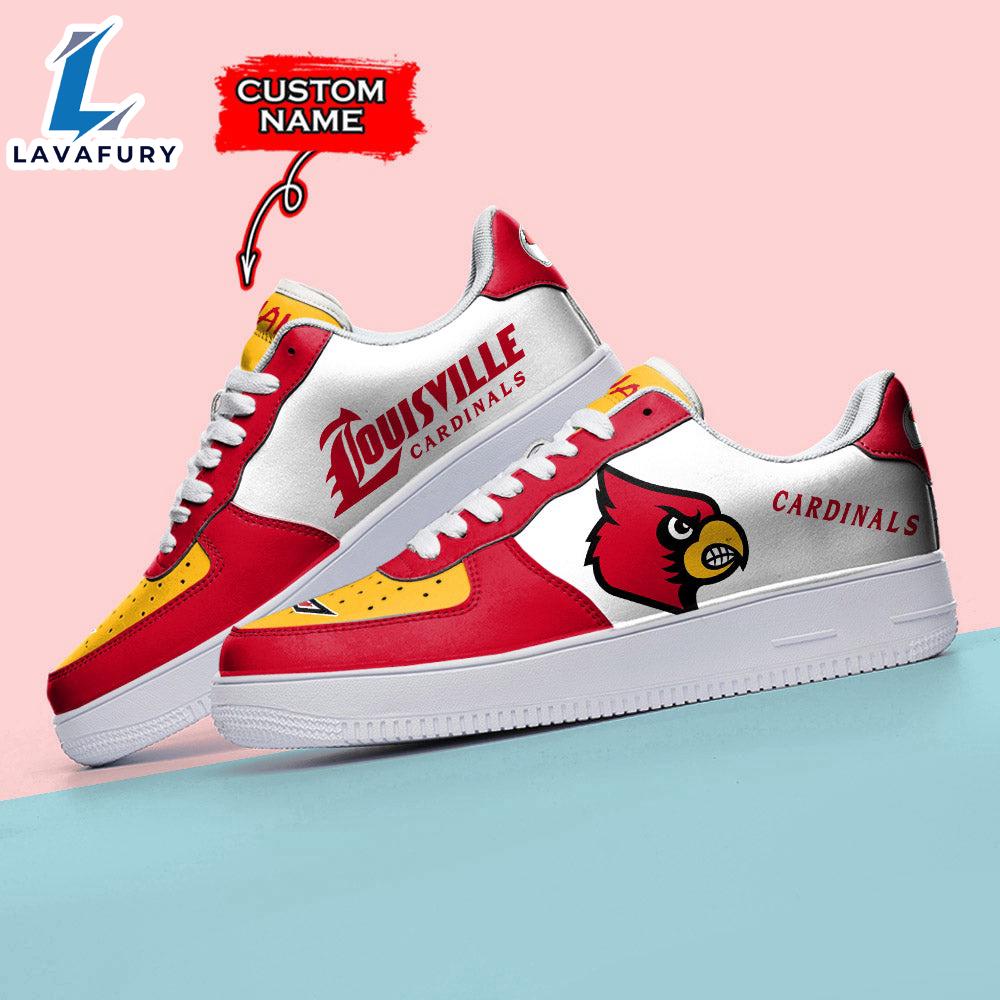 Louisville Cardinals NCAA Air Force 1 Shoes For Men And Women V2 Louisville Cardinals NCAA Air Force 1 Shoes For Men And Women V2