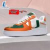Miami Hurricanes NCAA Air Force 1 Shoes For Men And Women V2