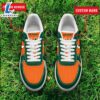 Miami Hurricanes NCAA Air Force 1 Shoes For Men And Women 11 Miami Hurricanes NCAA Air Force 1 Shoes For Men And Women