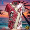 MLB Arizona Diamondbacks Skeleton Batter Tropical Summer Hawaiian Shirt