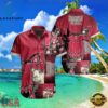 MLB Arizona Diamondbacks Vintage Skull Aloha Shirt