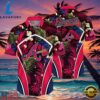 MLB Atlanta Braves Flower Tropical Aloha Hawaiian Button Down Shirt