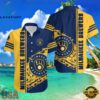 MLB Brewers Game Day - Milwaukee Brewers Floral Aloha Shirt