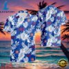 MLB Chicago Cubs Crisp Monochrome Aloha Hawaiian Shirt