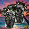 MLB Chicago White Sox Flower Tropical Aloha Hawaiian Button Down Shirt