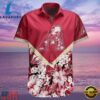 MLB Diamondbacks Floral Diagonal Stripe Aloha Shirt