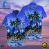 MLB Dodgers Coastal Parrots Hawaiian Shirt