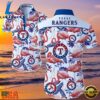 MLB Flamingo Breeze Texas Rangers Aloha Shirt