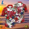 MLB Floral Emblem Washington Nationals Aloha Hawaiian Shirt