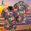 MLB Floral Frenzy Reds Paradise Cincinnati Reds Aloha Hawaiian Shirt