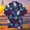 MLB Iconic Chicago Cubs Emblems Navy Aloha Hawaiian Shirt Chicago Cubs Aloha Wear