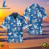 MLB LA Dodgers Iconic Blue Game Day Aloha Shirt - LA Dodgers Style Hot Trending Summer Hawaiian Shirt