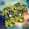 MLB Lemon Zest Pitch - Milwaukee Brewers Citrus Floral Style Hot Trending Summer Hawaiian Shirt