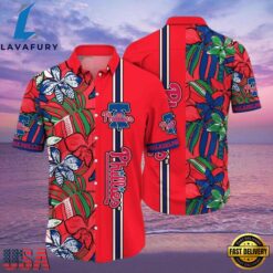 MLB Philadelphia Phillies Red Botanical Bliss Aloha Hawaiian Shirt.jpg 1Group