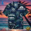 MLB Seattle Mariners Team Logo Navy Aloha Shirt , Vintage Hawaiian Shirts 9 MLB Seattle Mariners Team Logo Navy Aloha Shirt
