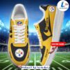 NFL Team Pittsburgh Steelers Air Force 1 Shoes For Men And Women Version 8
