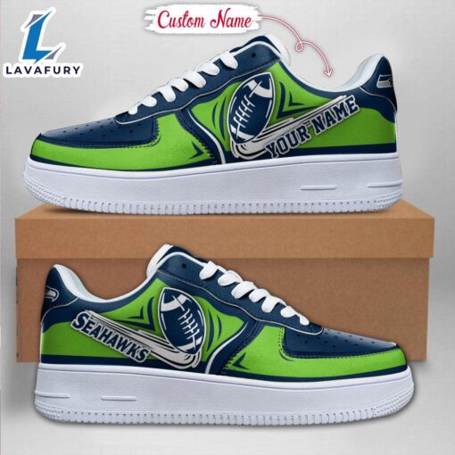 Seattle Seahawks NFL Air Force 1 Shoes For Men And Women V