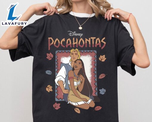 Disney Pocahontas Vintage T-Shirt Disney Princess Vacation Shirt  Disney Trip Tee