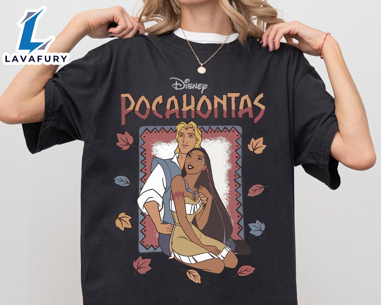 Disney Pocahontas Vintage T-Shirt Disney Princess Vacation Shirt Disney Trip Tee Disney Pocahontas Vintage T-Shirt Disney Princess Vacation Shirt Disney Trip Tee