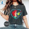 Disney Princess - Ariel Heart Little Mermaid Valentine Day Cute T-Shirt 3 Disney Princess - Ariel Heart Little Mermaid Valentine Day Cute T-Shirt