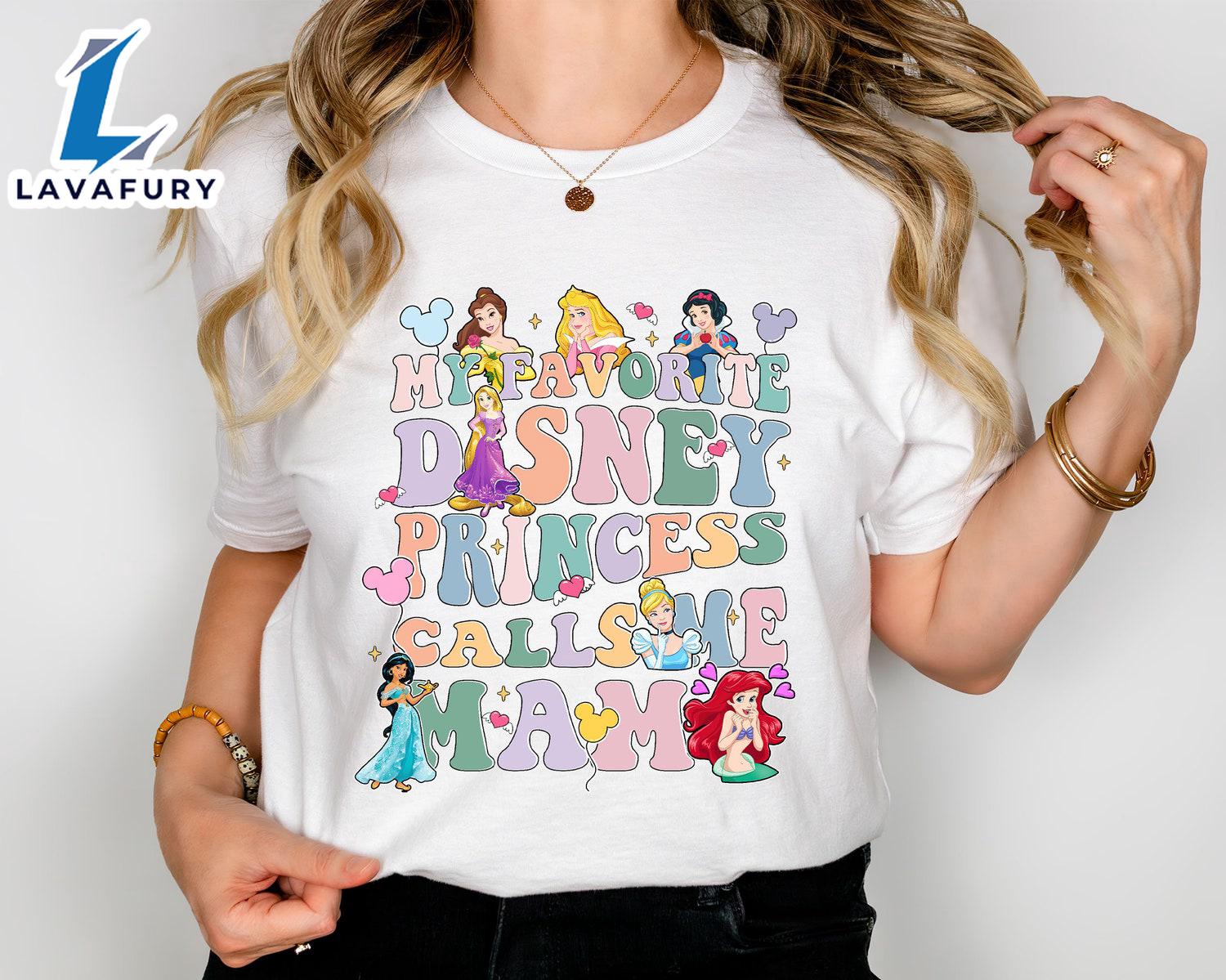 Disney Princess Mama T-shirt Mother's Day Matching Tee Trip Shirt Disney Princess Mama T-shirt Mother's Day Matching Tee Trip Shirt