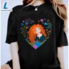 Disney Princess Merida Be Brave T-Shirt Floral Shirt for Disneyland Trip Matching Outfits 2 Disney Princess Merida Be Brave T-Shirt Floral Shirt for Disneyland Trip Matching Outfits