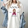 Frozen Sisters Comfort Colors T-Shirt Anna and Elsa Princess Tee Disney Gift for Her